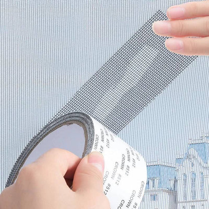 شريط لاصق شبكي مزدوج للوجه مقاس 2 متر × 5 سم، مصمم خصيصًا لتصنيع أسلاك الشباك عالية
