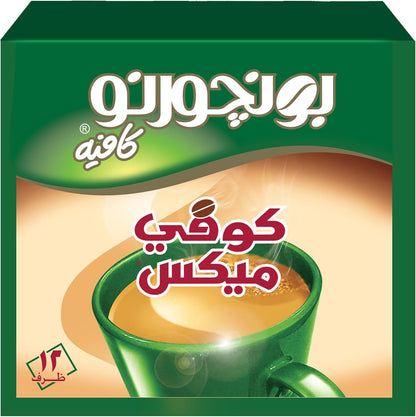كوفي ميكس 2×1 بونجورنو، عبوة 12 كيس